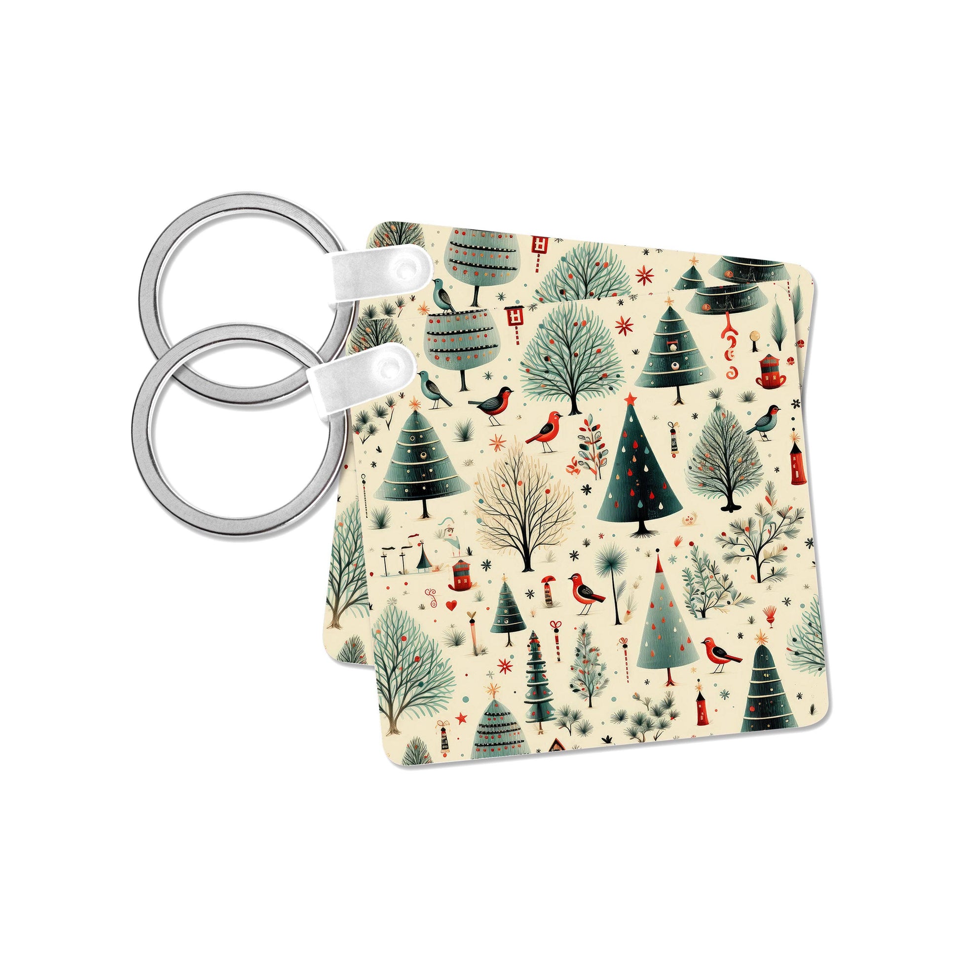 Christmas pattern, Key Chain