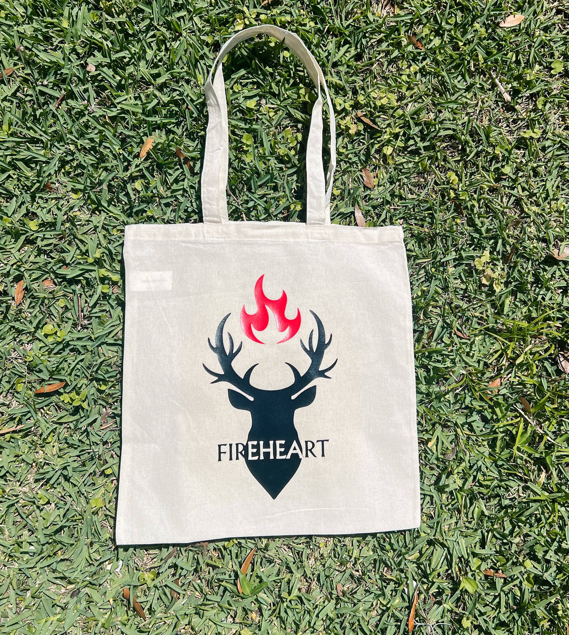 Fireheart - Throne of Glass Canvas Tote Bag - Sarah J. Maas