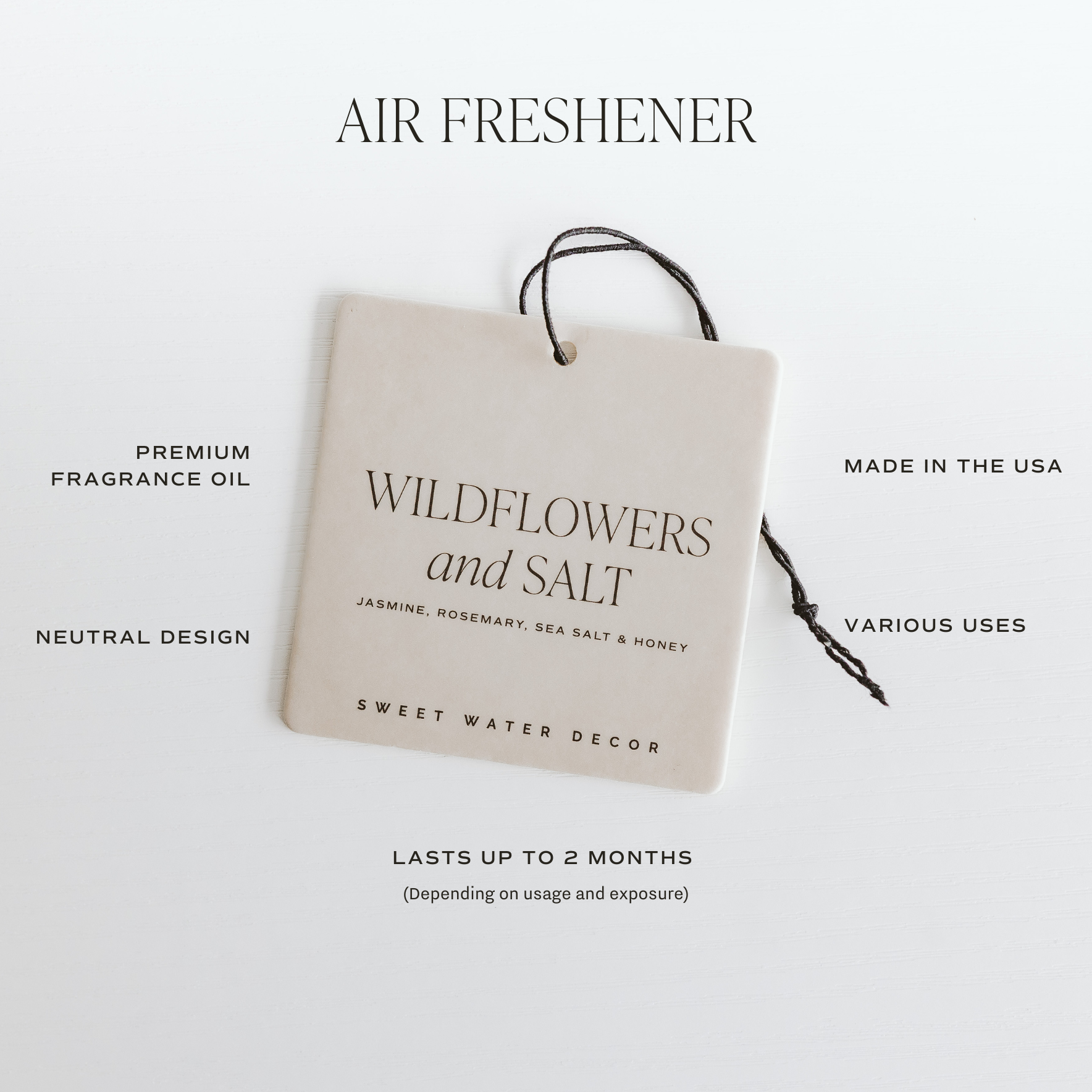 Pumpkin Spice Hanging Air Freshener - Fall Decor