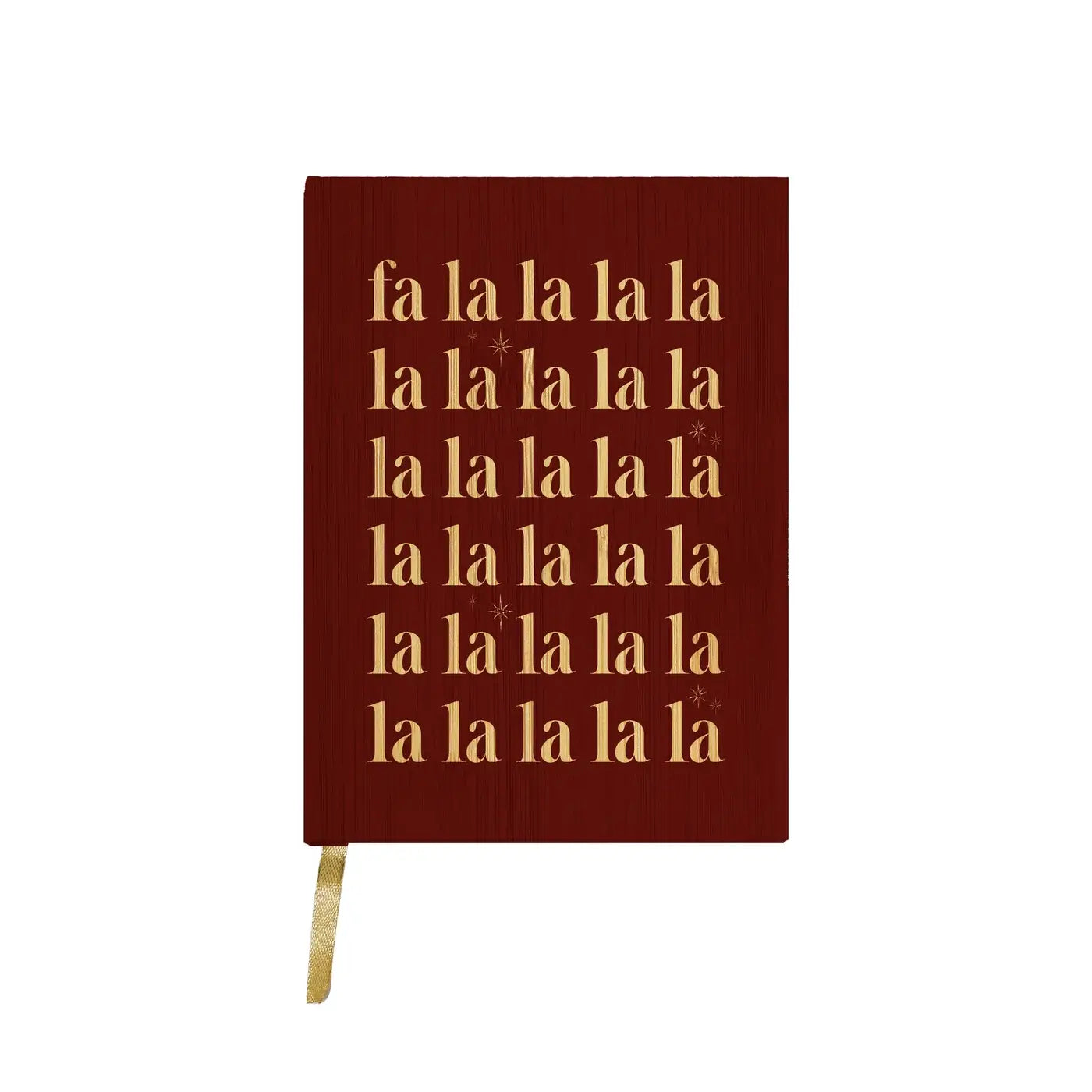 Fa La La La Stars Red Journal