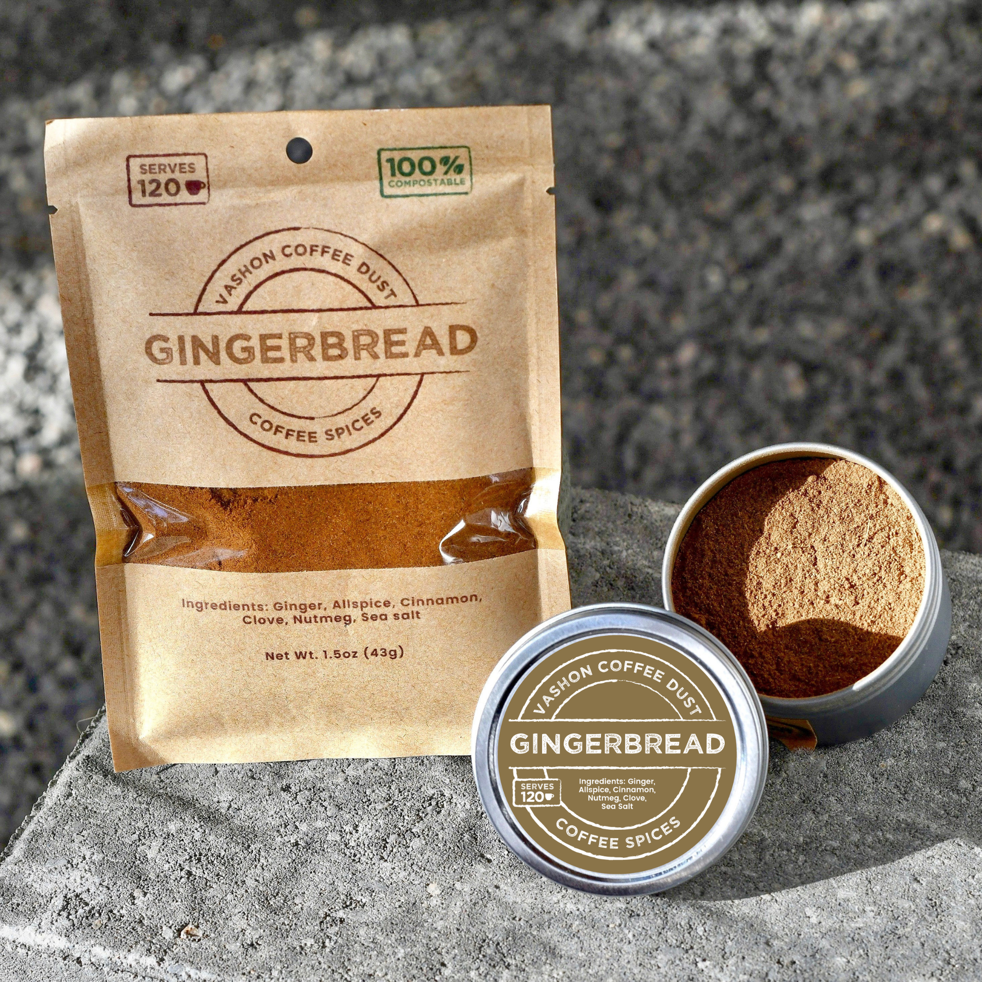 Gingerbread (ginger, allspice...)