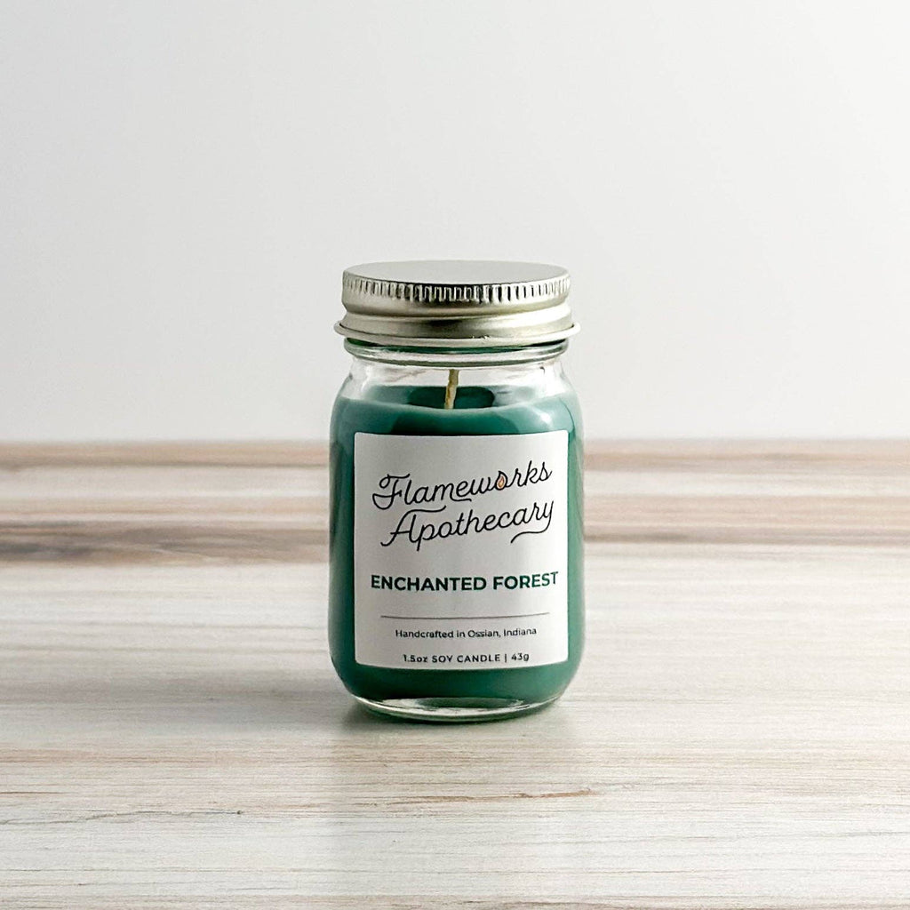 Enchanted Forest 1.5 oz Mini Mason Jar Candle