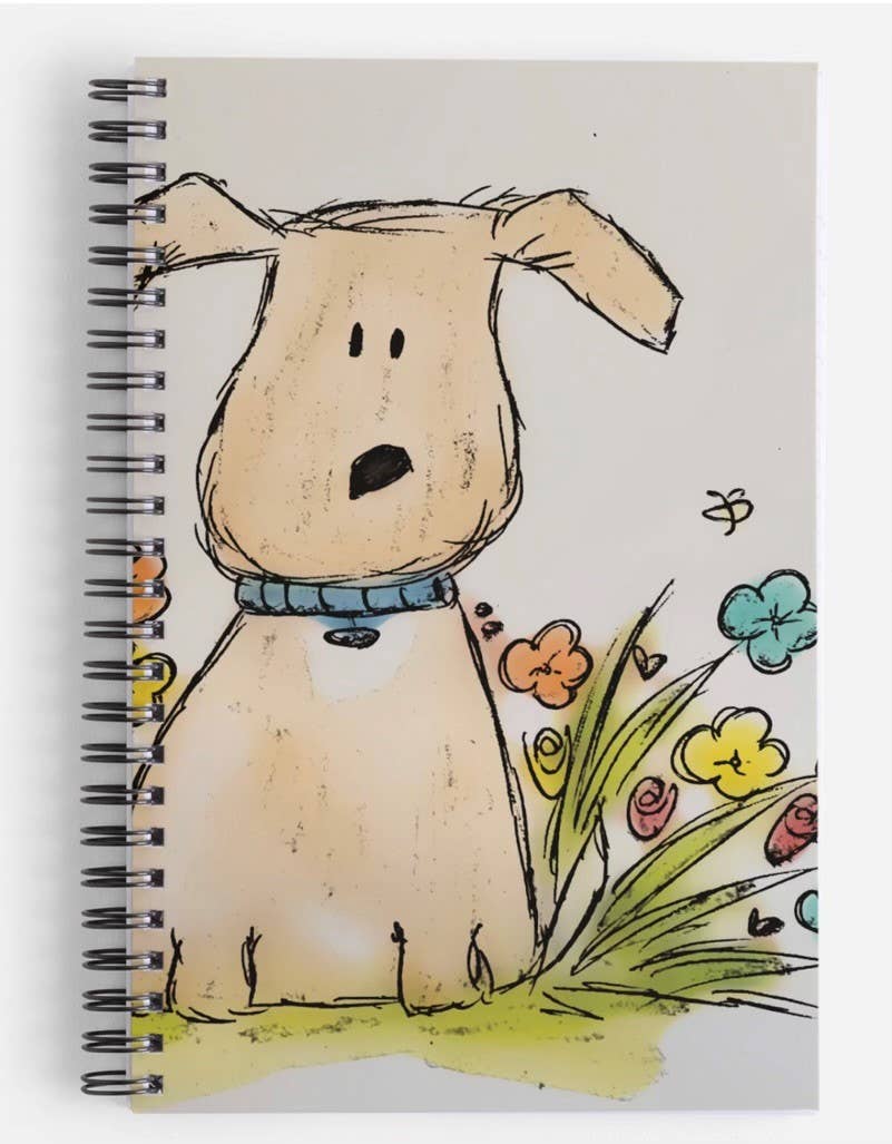 Dog, Mutt, Pet, Blue Collar, Journal, Notebook, Puppy,