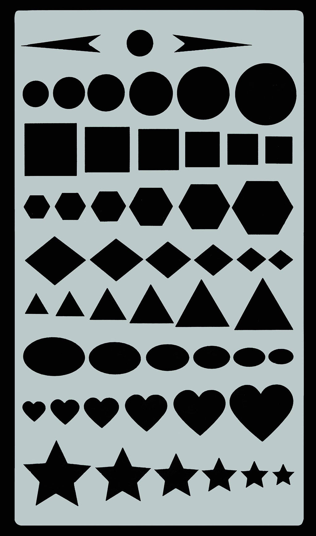 Essentials Dotted Journal Stencil Set