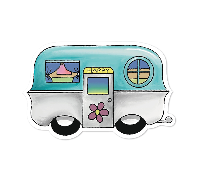 CAMPER - VINYL STICKER