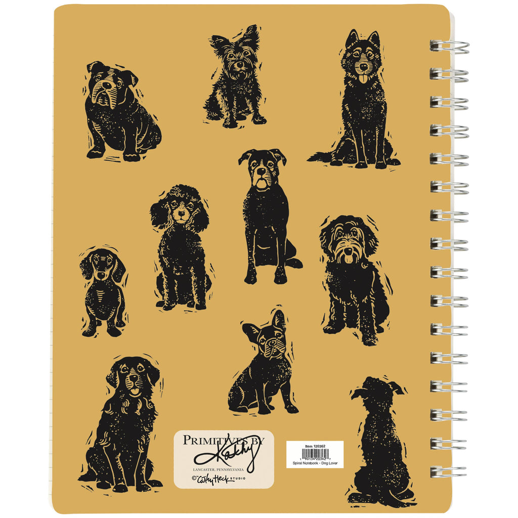 Dog Lover Spiral Notebook