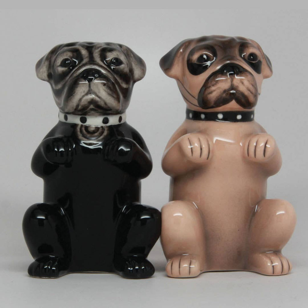 Pugs Salt and Pepper Shaker Set