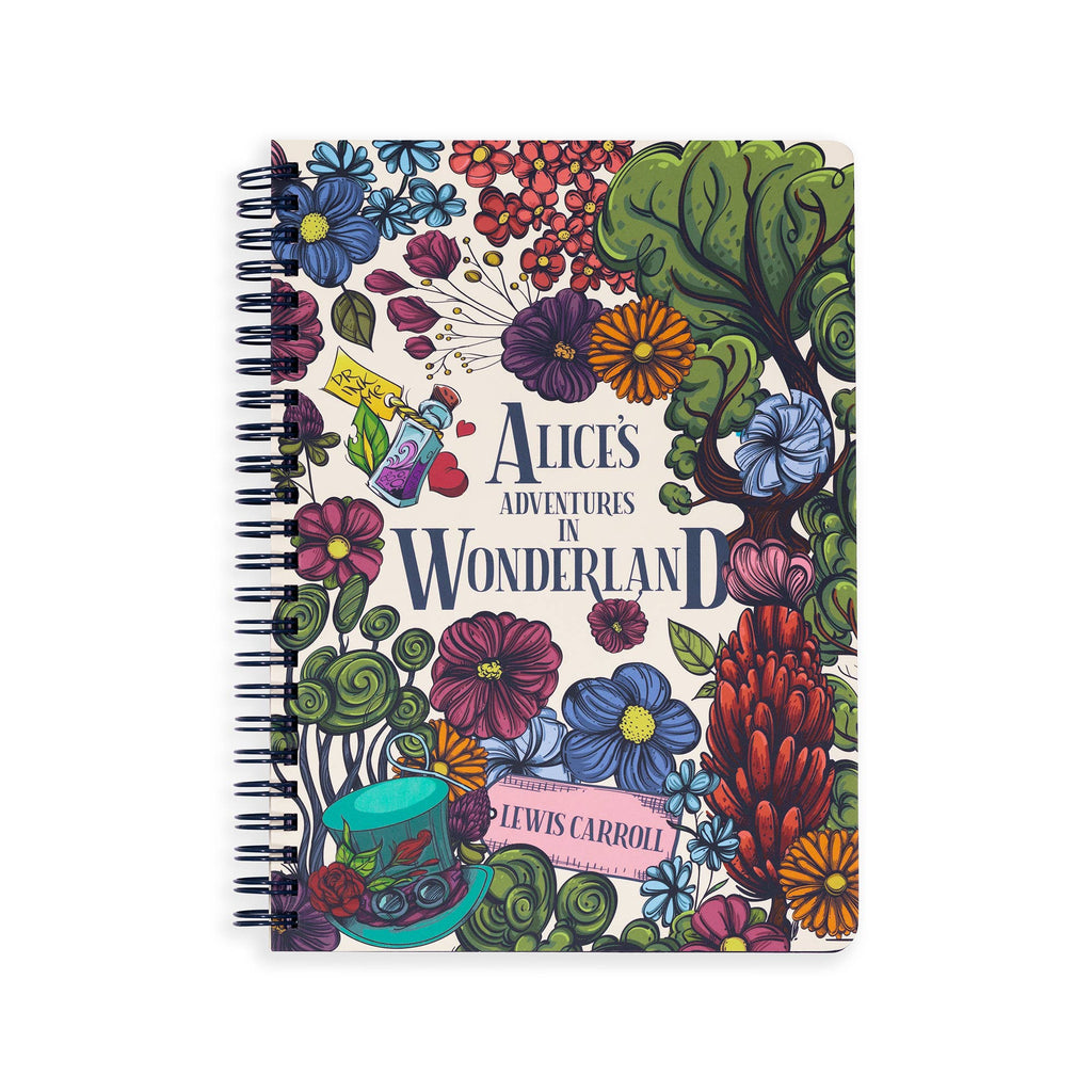 Mini Notebook, Alice in Wonderland - Floral Nonsense