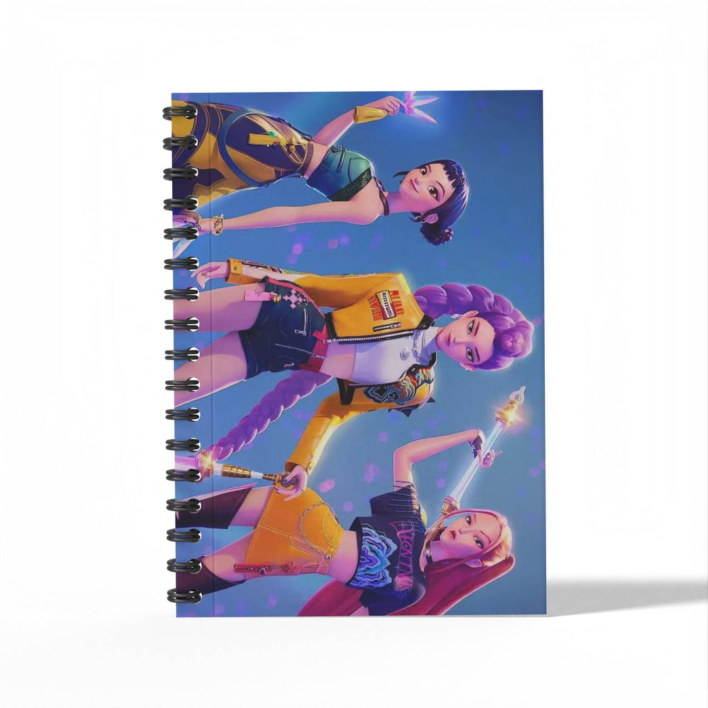 Kpop Demon Hunters coil notebook