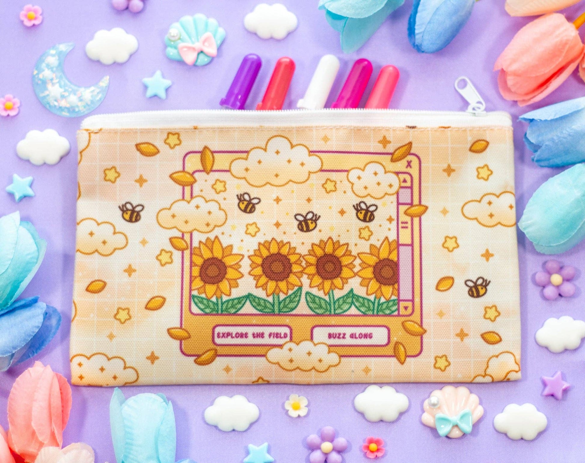 Sunflower Dreams Pencil Case
