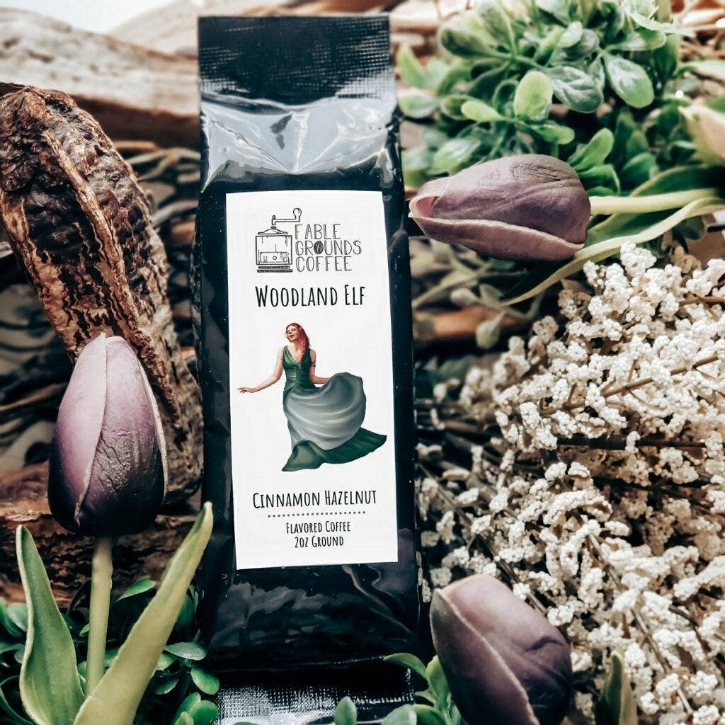 Woodland Elf (Cinnamon Hazelnut) 2oz Ground Coffee