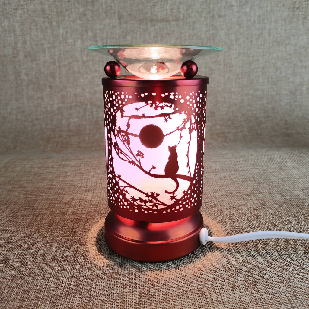 Moonlit Cat Touch Aroma Lamp