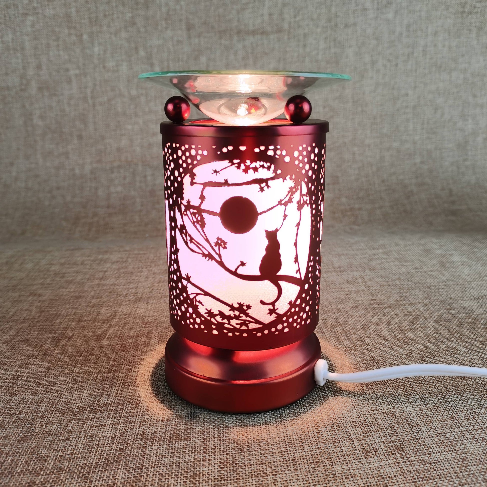 Moonlit Cat Touch Aroma Lamp