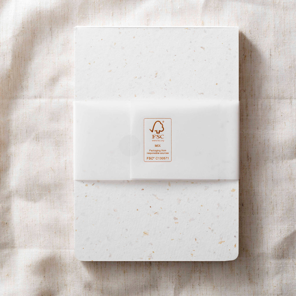 Journal Notebook Notepad | Recycle Coffee Bean Grounds Paper