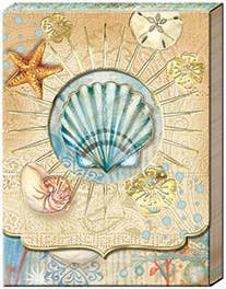 Punch Studio Pocket Notepad -SHELLS