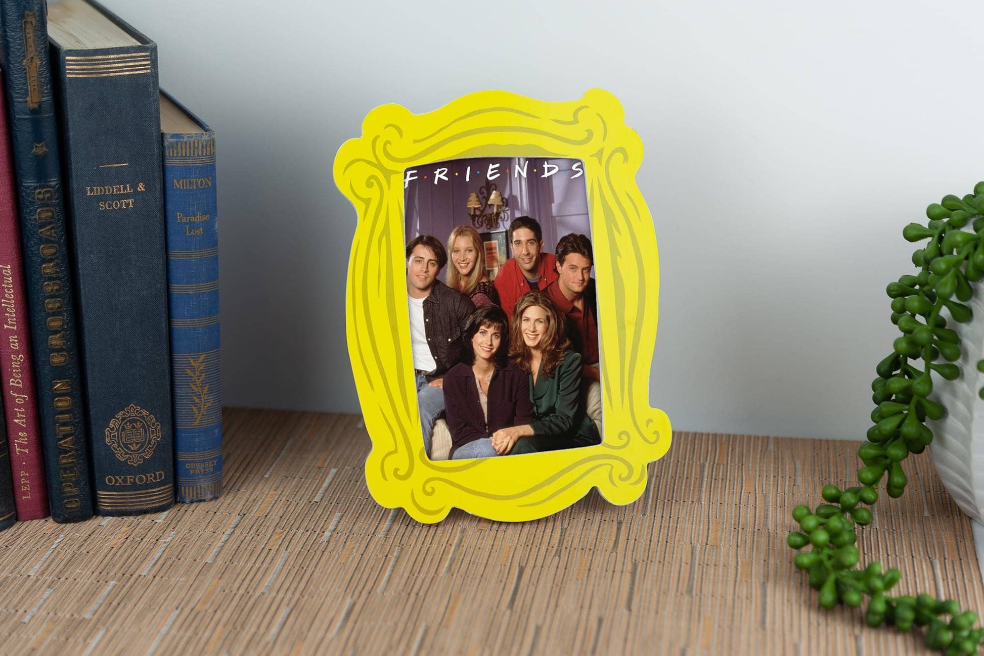 Friends Yellow Peephole 8 x 6 Inch Photo Frame