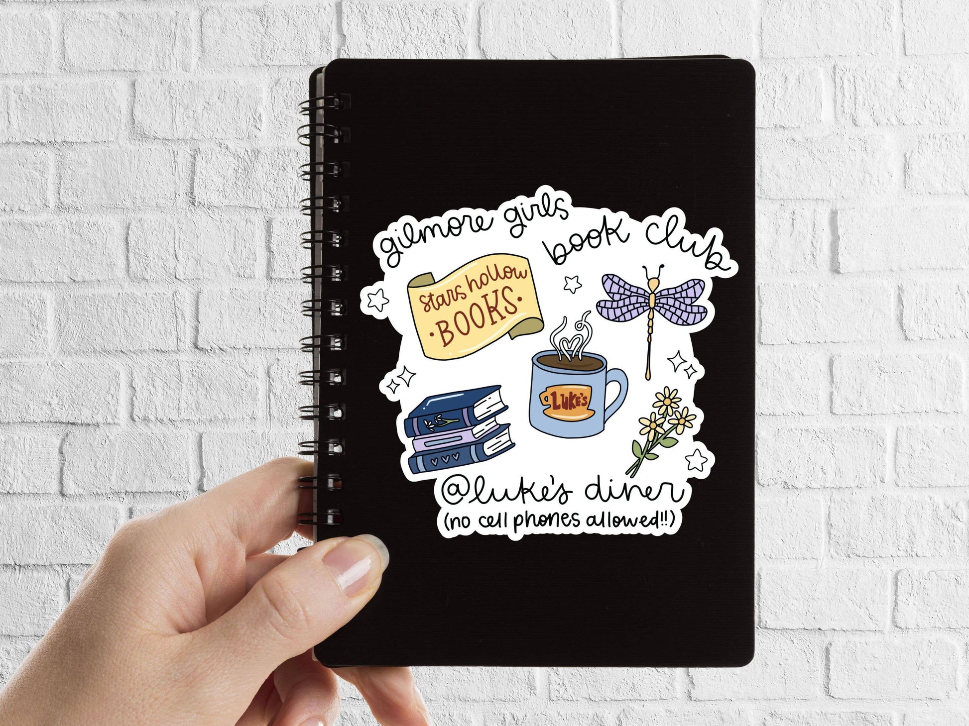 Gilmore Girls Book Club Sticker