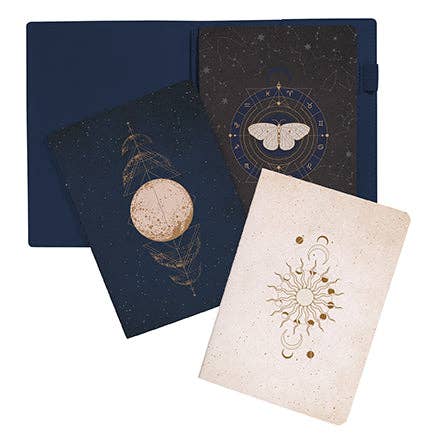 Sun Moon Rising Astrology Notebook Set