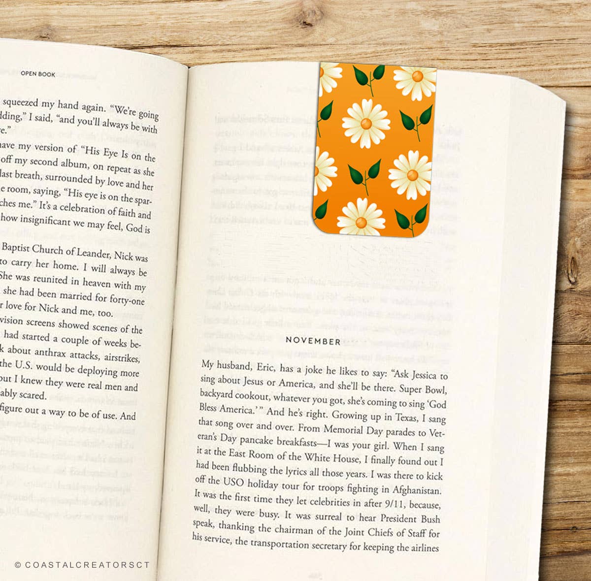 2-Pack Colorful Sunflowers Magnetic Bookmarks (Packaged)