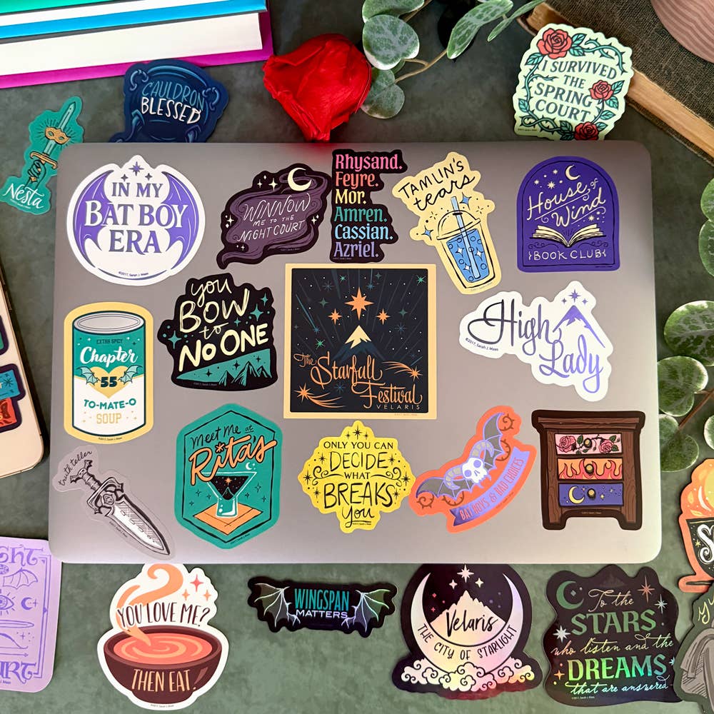 A Court of Thorns and Roses Decals (60-Pack)