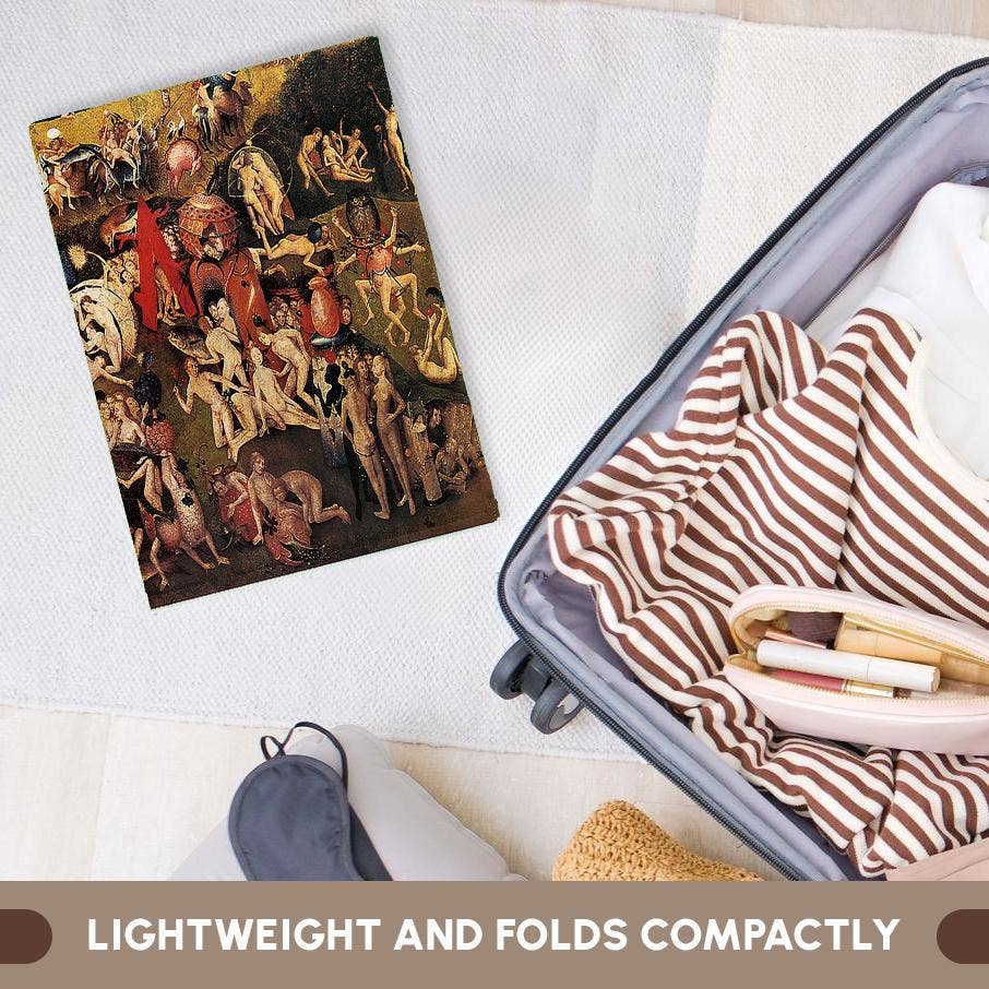3dRose, Garden of Earthly Delights by Hieronymus Bosch, Towel