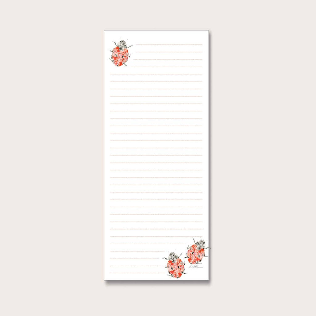 Ladybug Refrigerator Notepad
