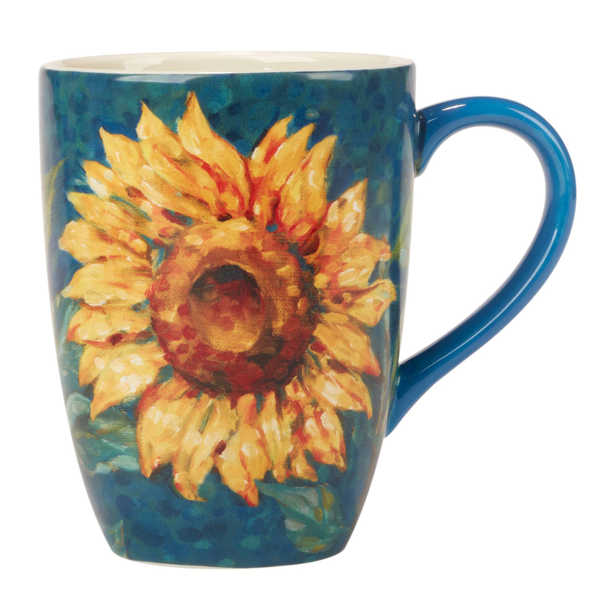 Golden Sunflowers Mug 14 oz. 4 asst.
