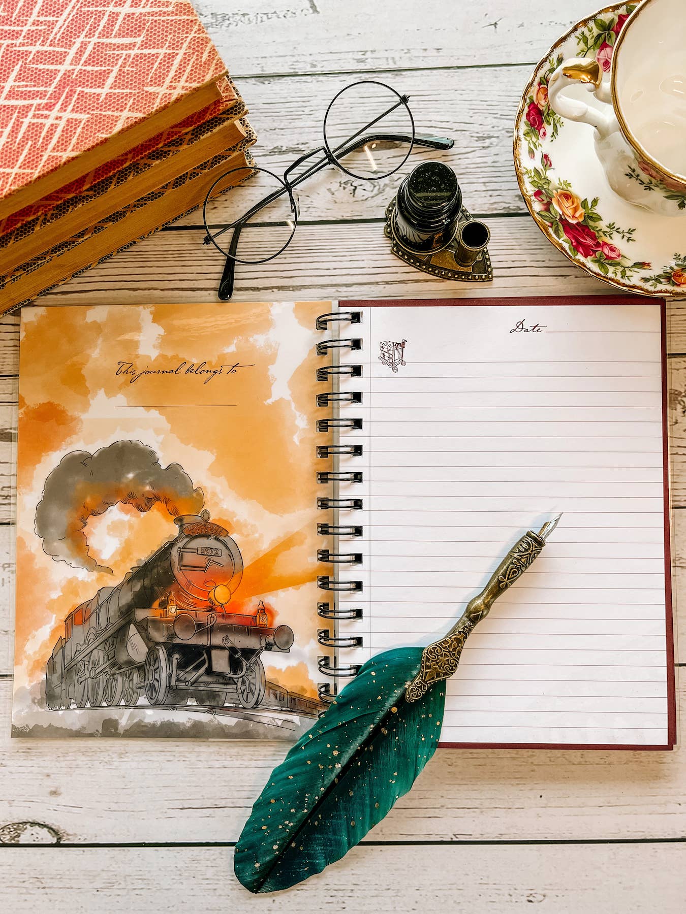 Harry Potter Hogwarts Express Spiral Lined Notebook