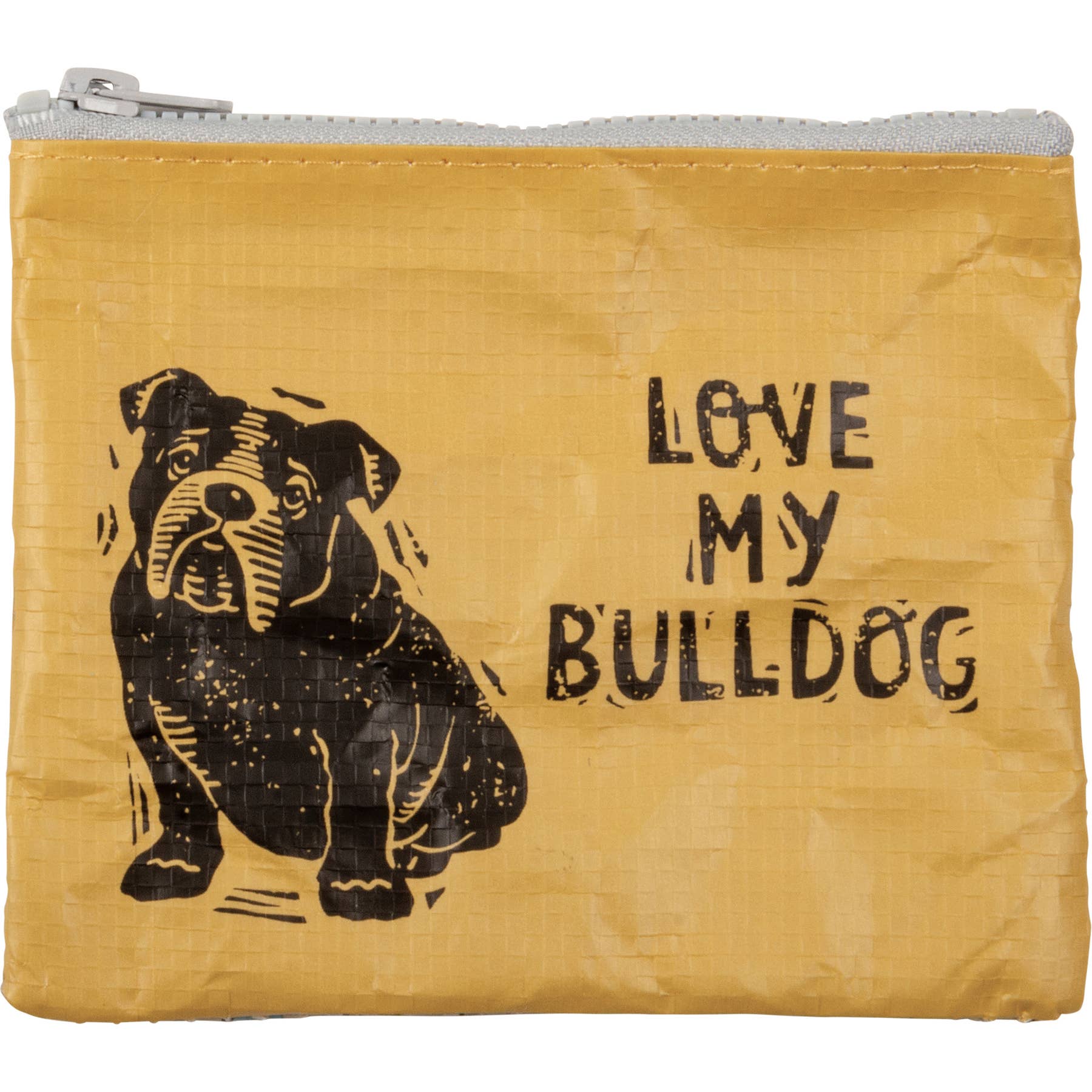 Love My Bulldog Zipper Wallet