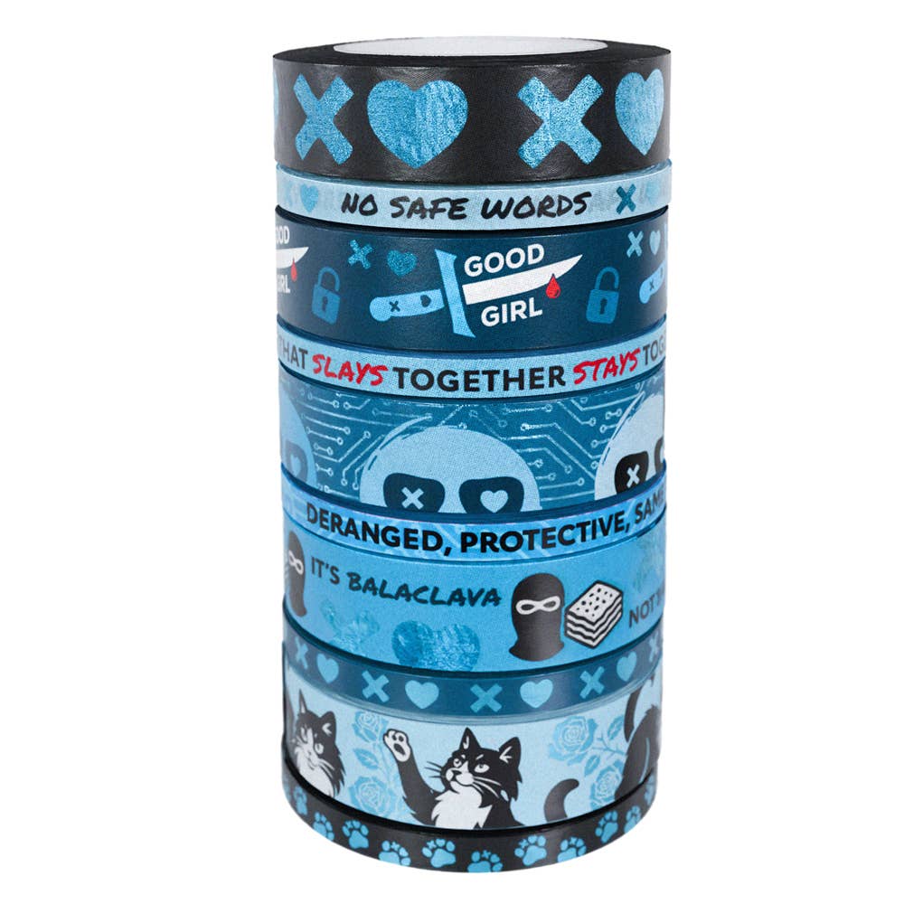 Lights Out Washi Tape (10-Pack)