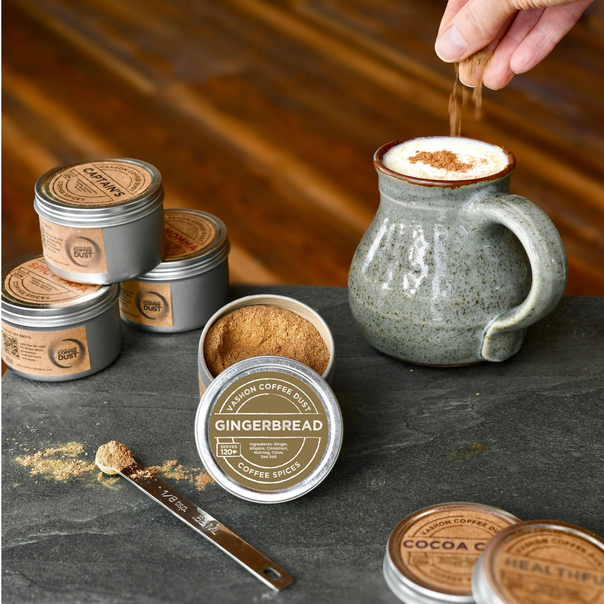 Gingerbread (ginger, allspice...)