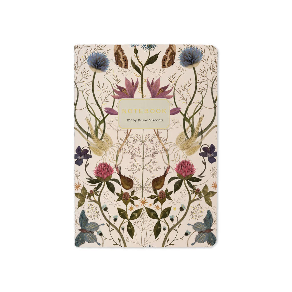 A6 Passport Notebook -Symmetrical Flora