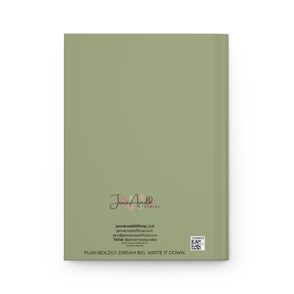 Live the Life You Want Sage 5.75"x8" Journal