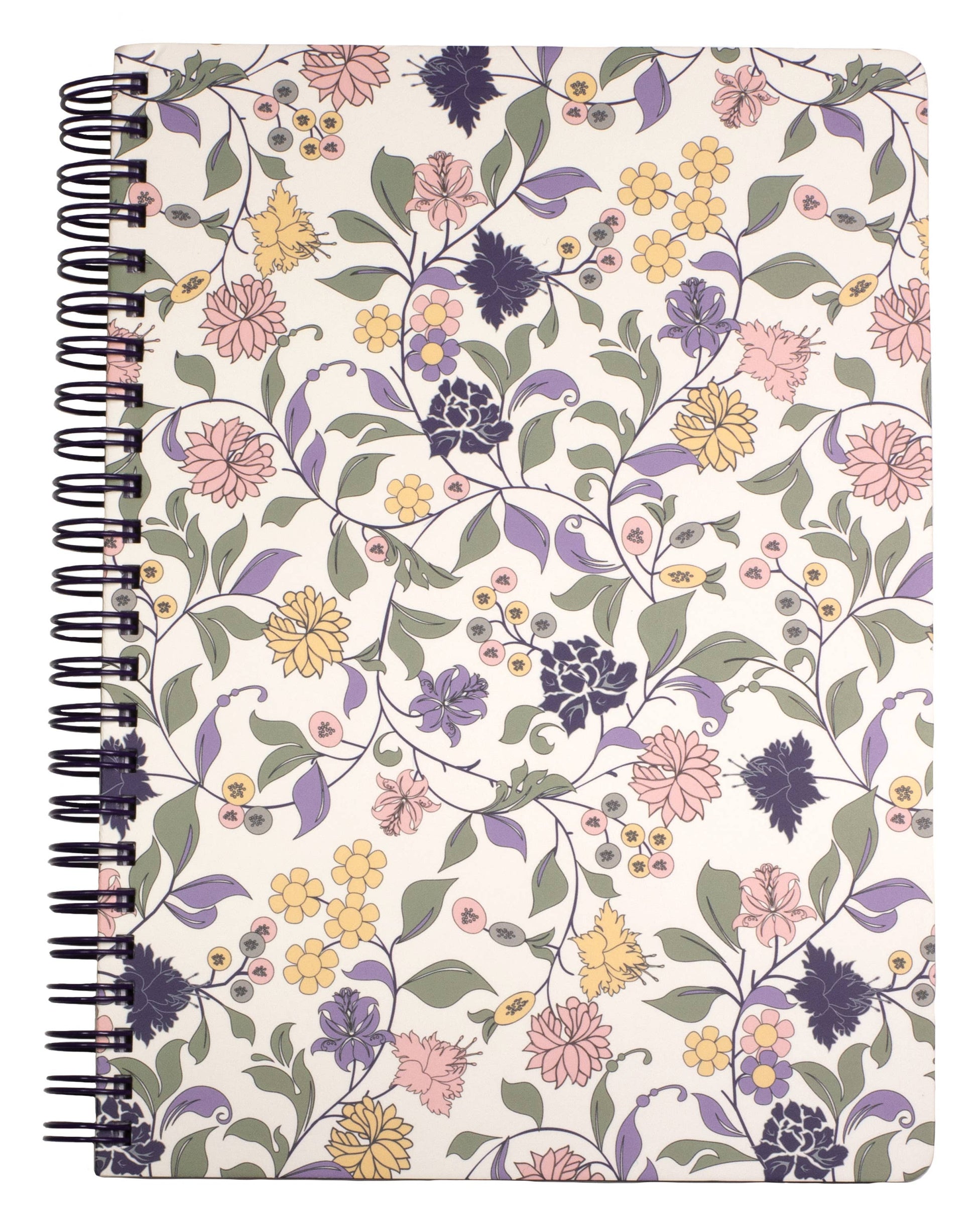Mini Notebook, Purple Vine