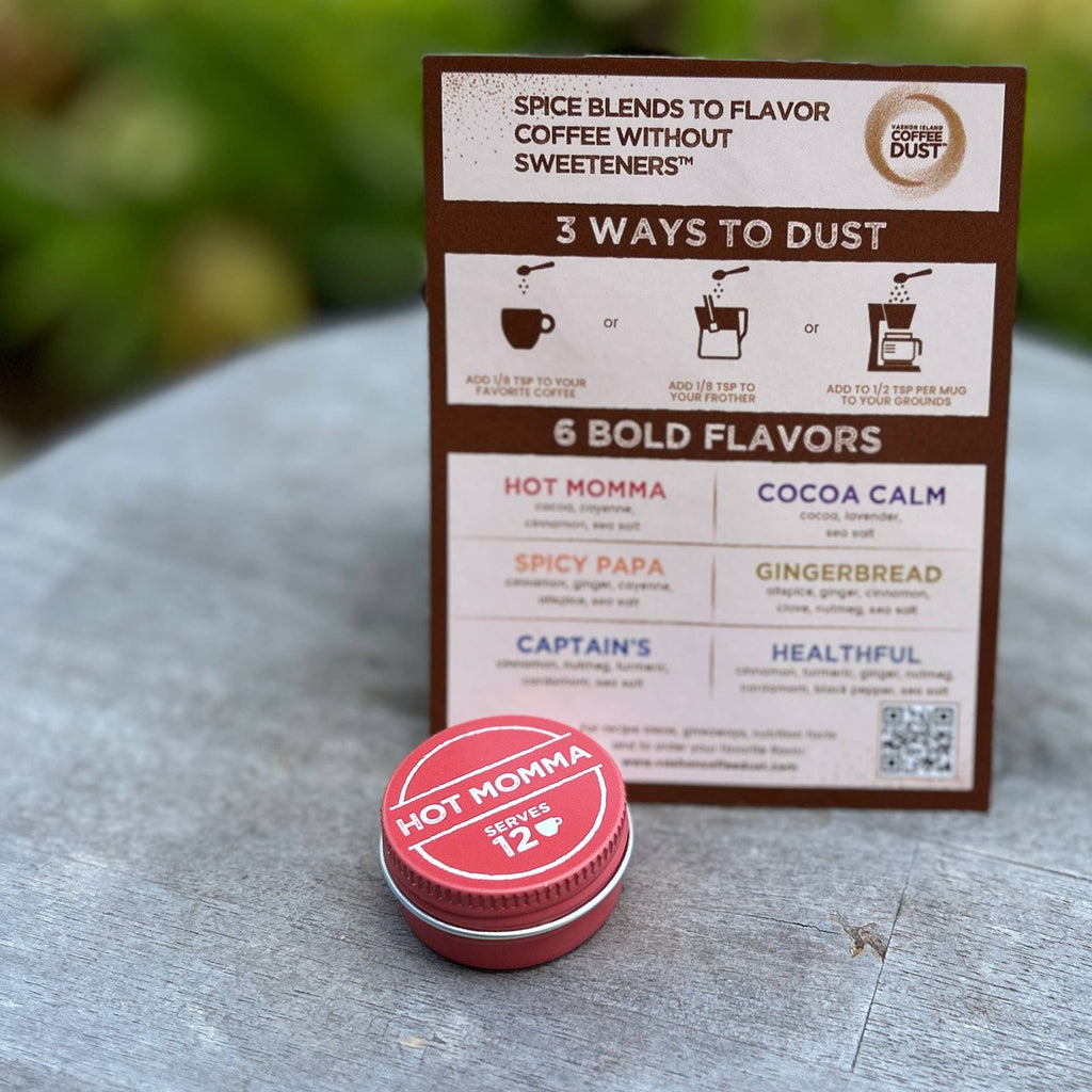 Individual Mini-Tins | 12 servings | Sample Any Coffee Dust