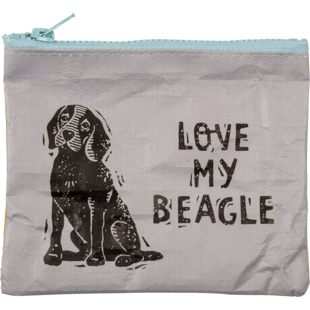 Love My Beagle Zipper Wallet