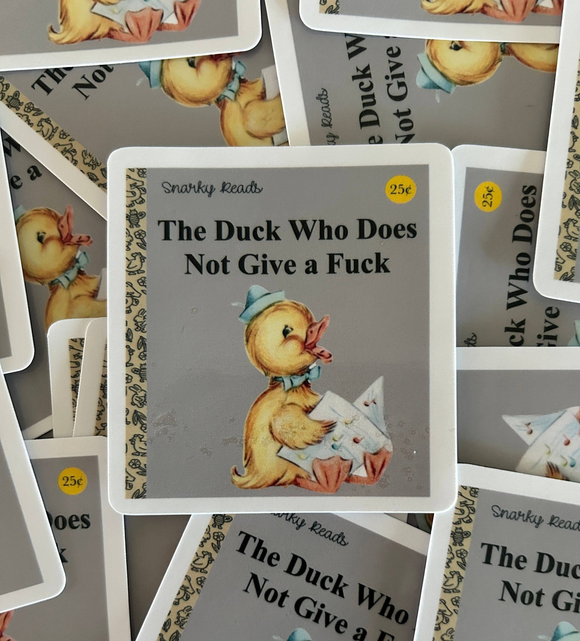 Snarky Reads "Meet The Duck Who Does Not Give A Fuck"