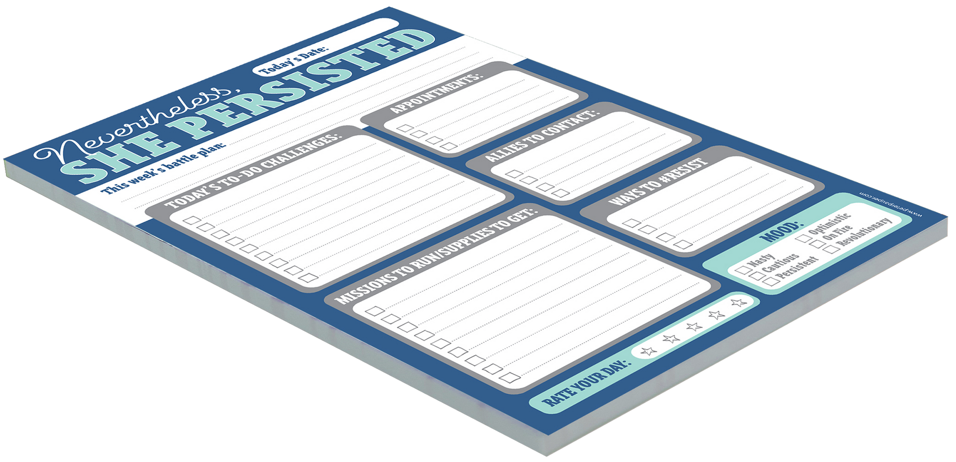 Nevertheless, She Persisted Note Pad