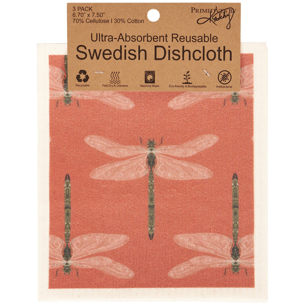 Garden Bug Swedish Dishcloth Set