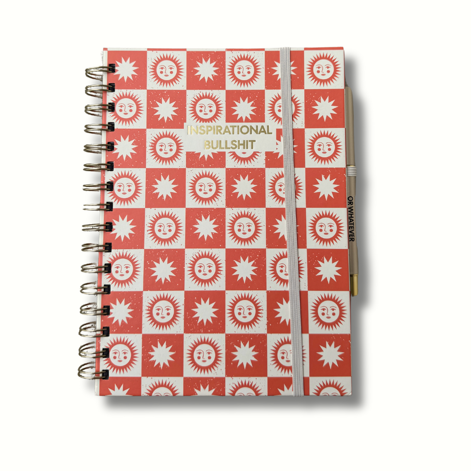 Inspirational Bullshit Journal (funny, gifts, notebook, journals)