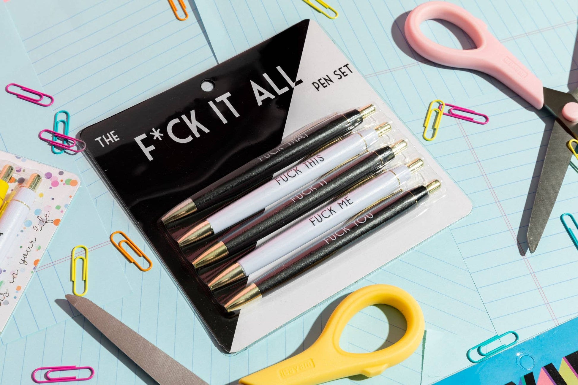 Fuck It All Pen Set (gifts, funny, pens, mothers day)