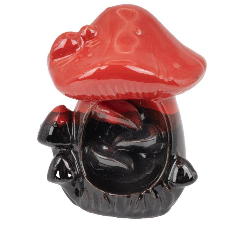 4.5" ASSORTED MUSHROOM BACKFLOW INCENSE BURNERS