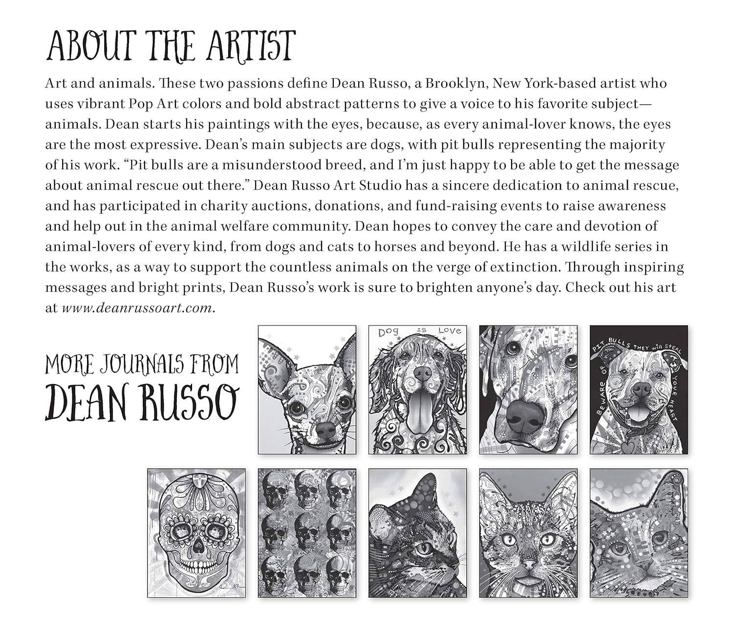 Dean Russo Rescues Are My Favorite Breed Journal