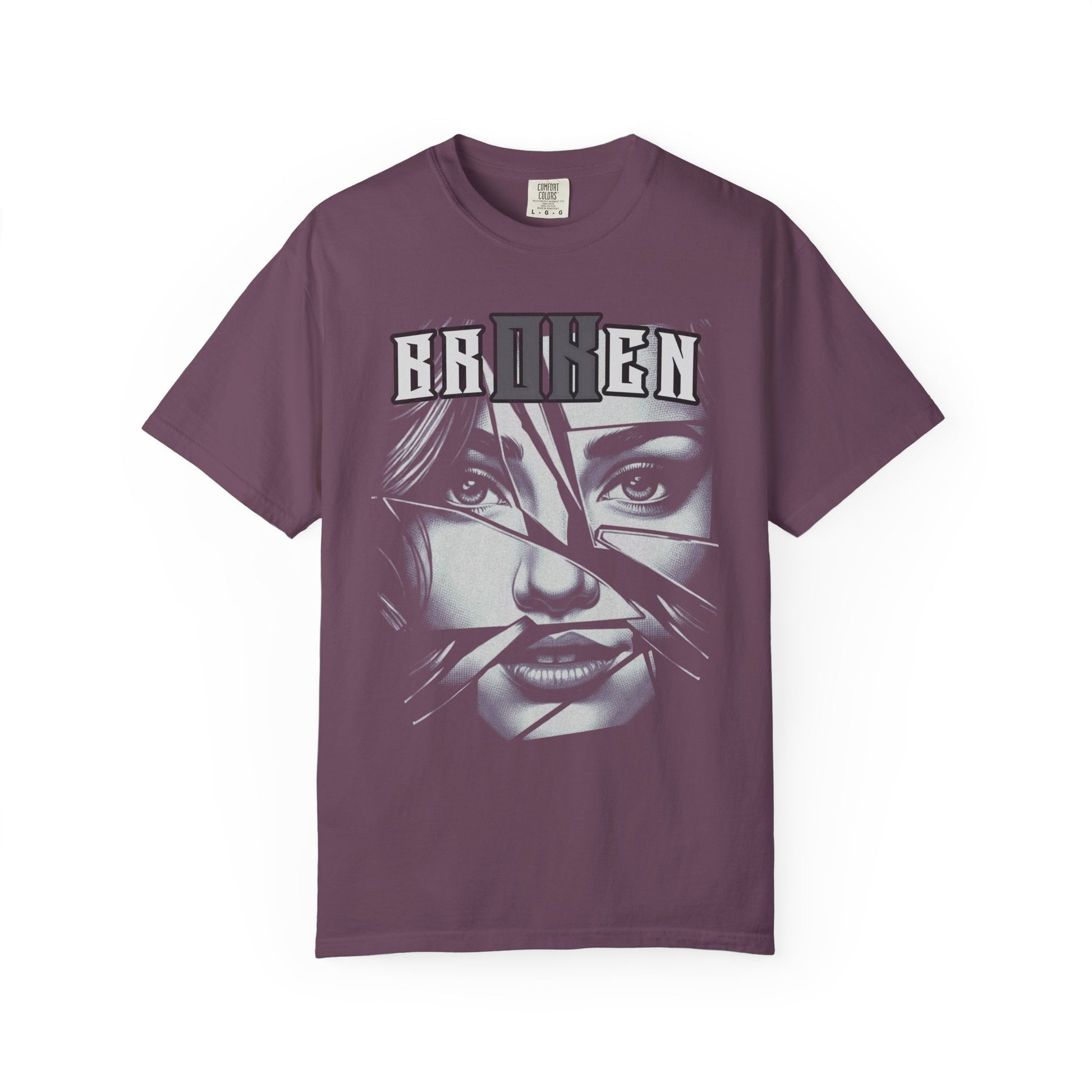 Broken V1 - Mono - Unisex T-shirt - Cliff's Pick Of The Month