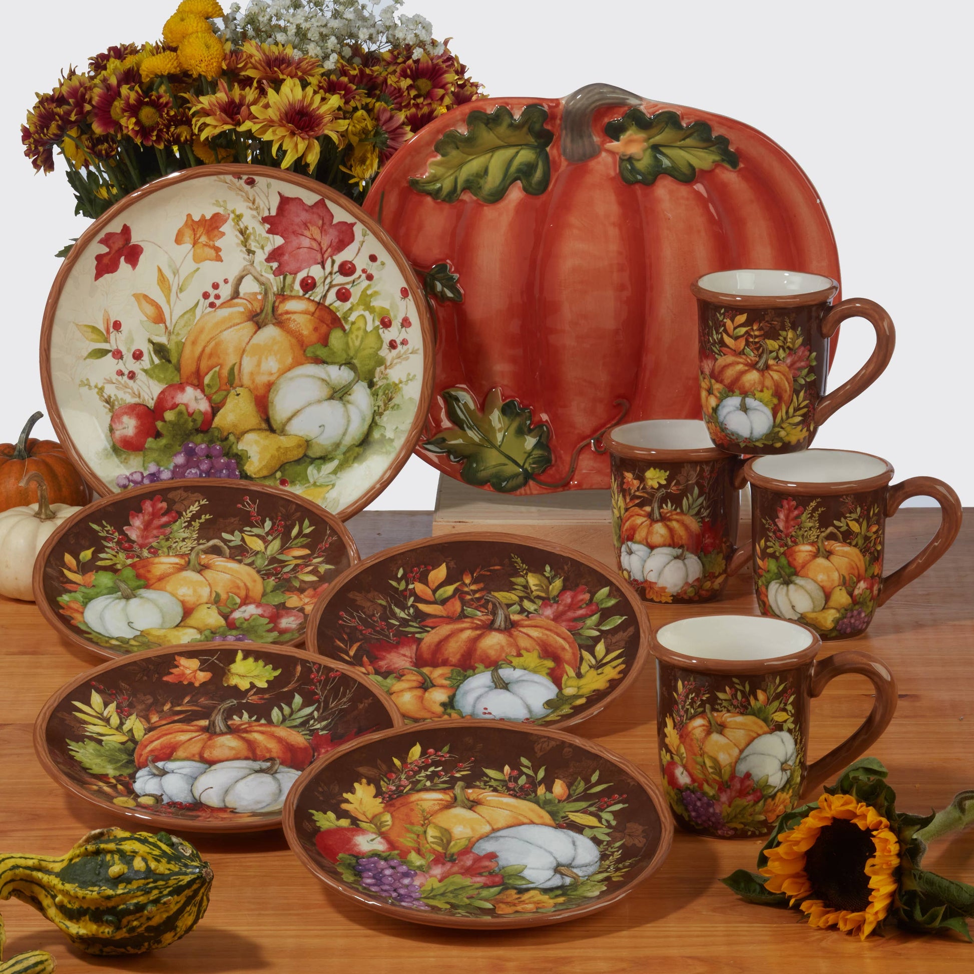 Harvest Blessings Fall Mug 16 oz