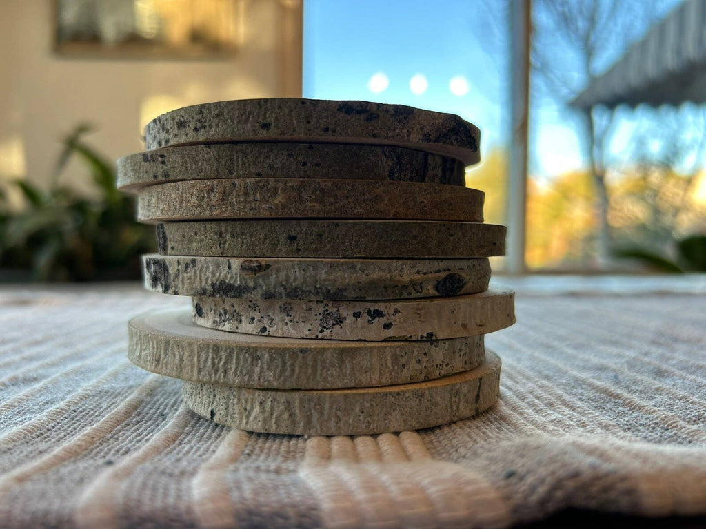 Into the Forest Coaster, John Muir Quote, Rustic Gift