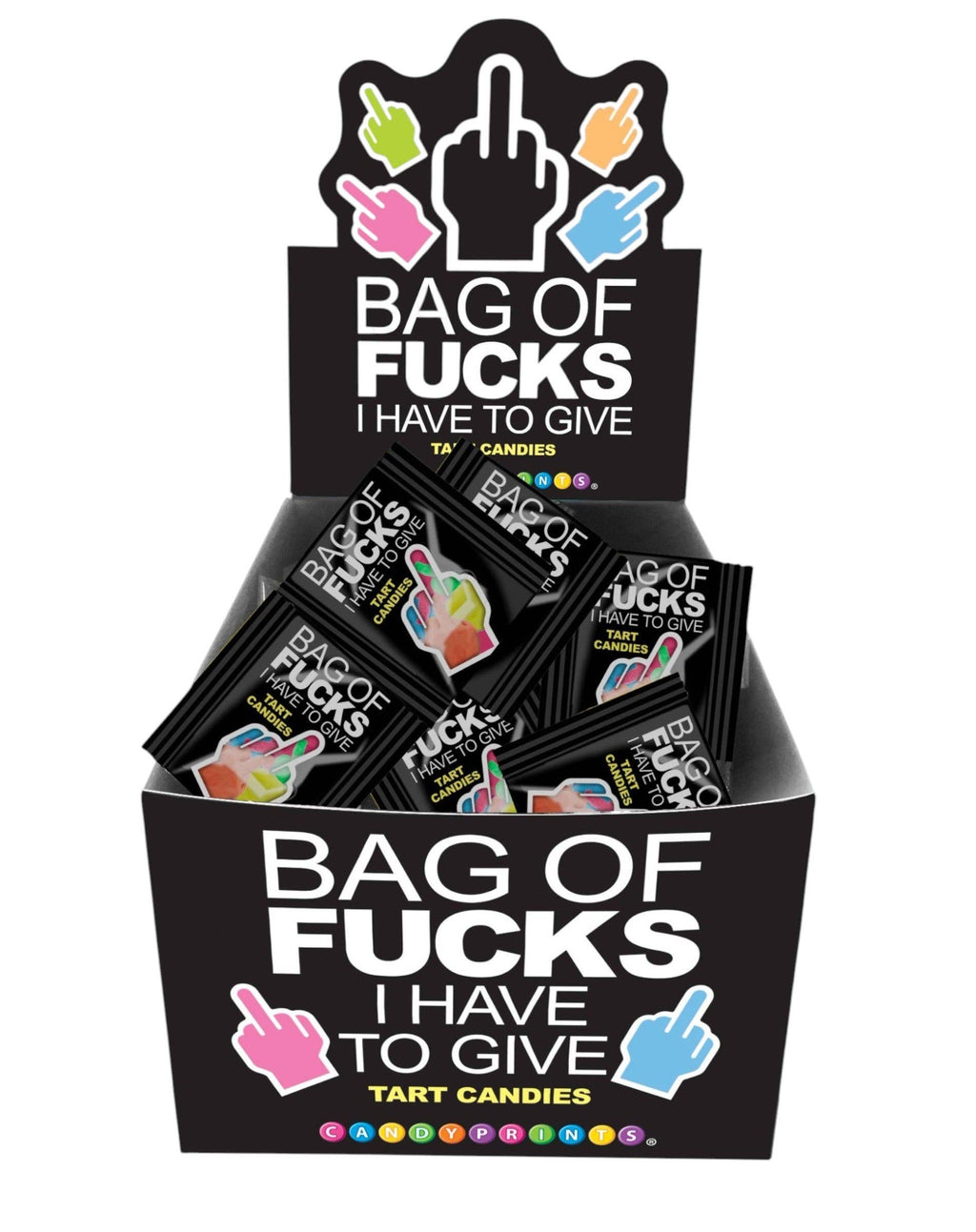 Bag of Fucks I Have to Give-POP Display of 100
