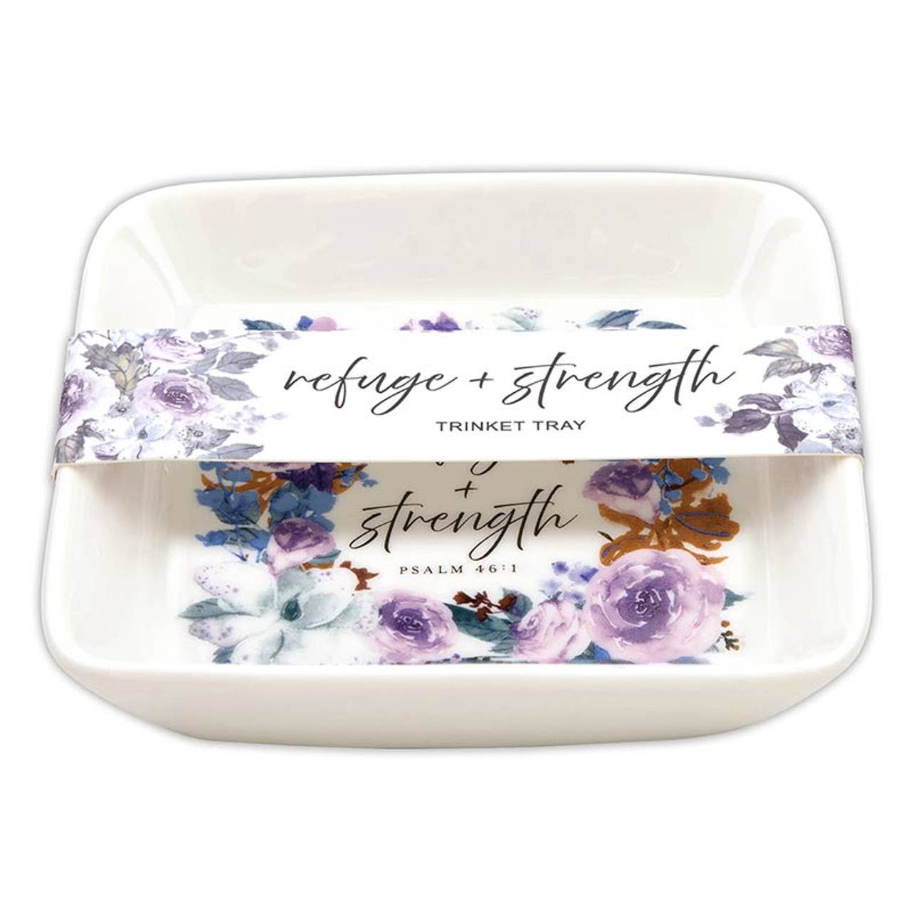 Trinket Tray - Refuge and Strength