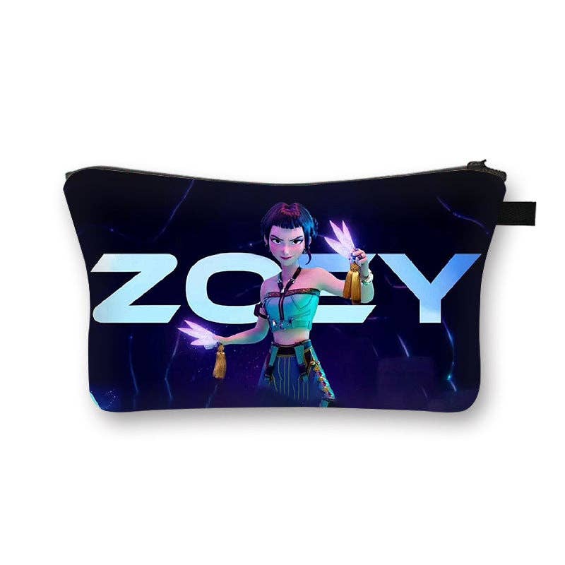 KPOP demon hunters cosmetic bag portable toiletry bag