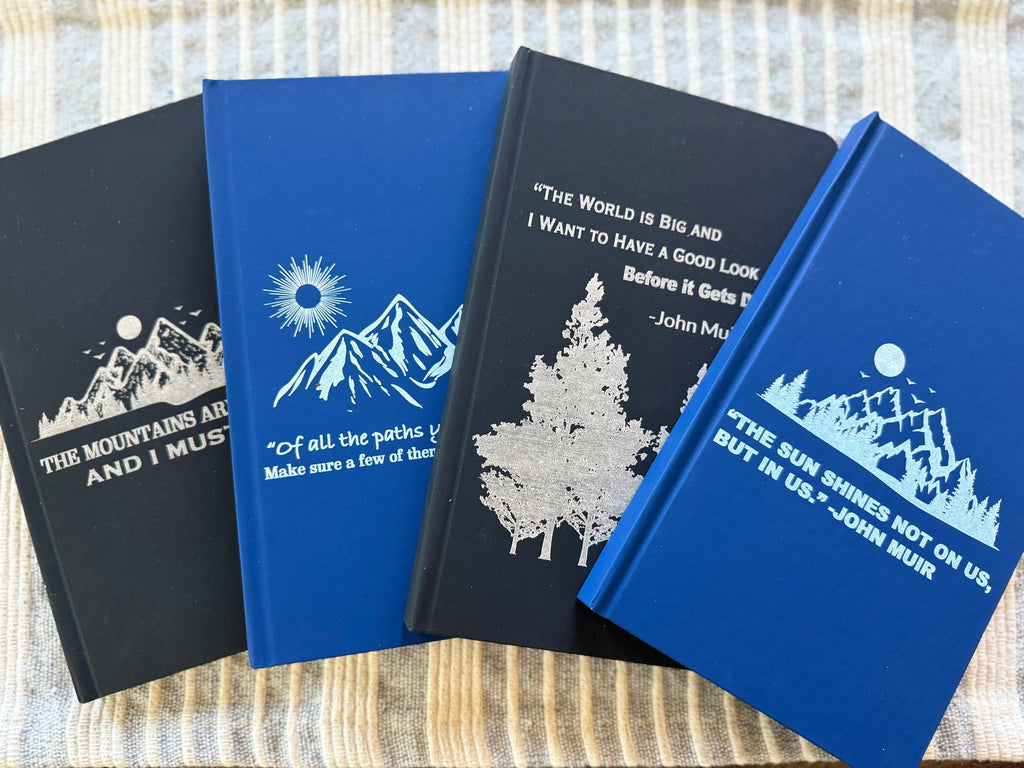 The World Is Big, Hardcover Journal John Muir